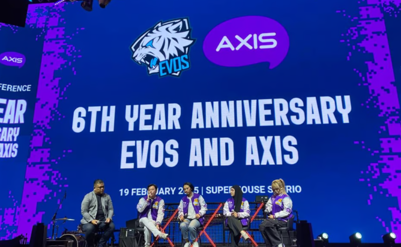 Dukung Esports Tanah Air, AXIS & EVOS Rayakan 6 Tahun Kemitraan